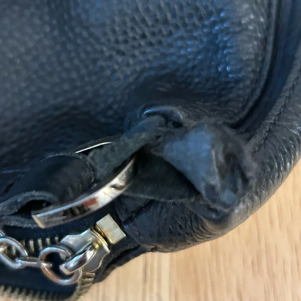 Kate Spade Natalya Orchard Street Shoulder Bag Black 100% Cow Leather